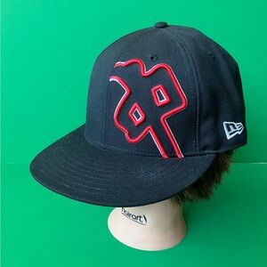 RDS Red Dragon Skate New Era Fitted Cap 7,5/8 Hat 2000s Y2K DC